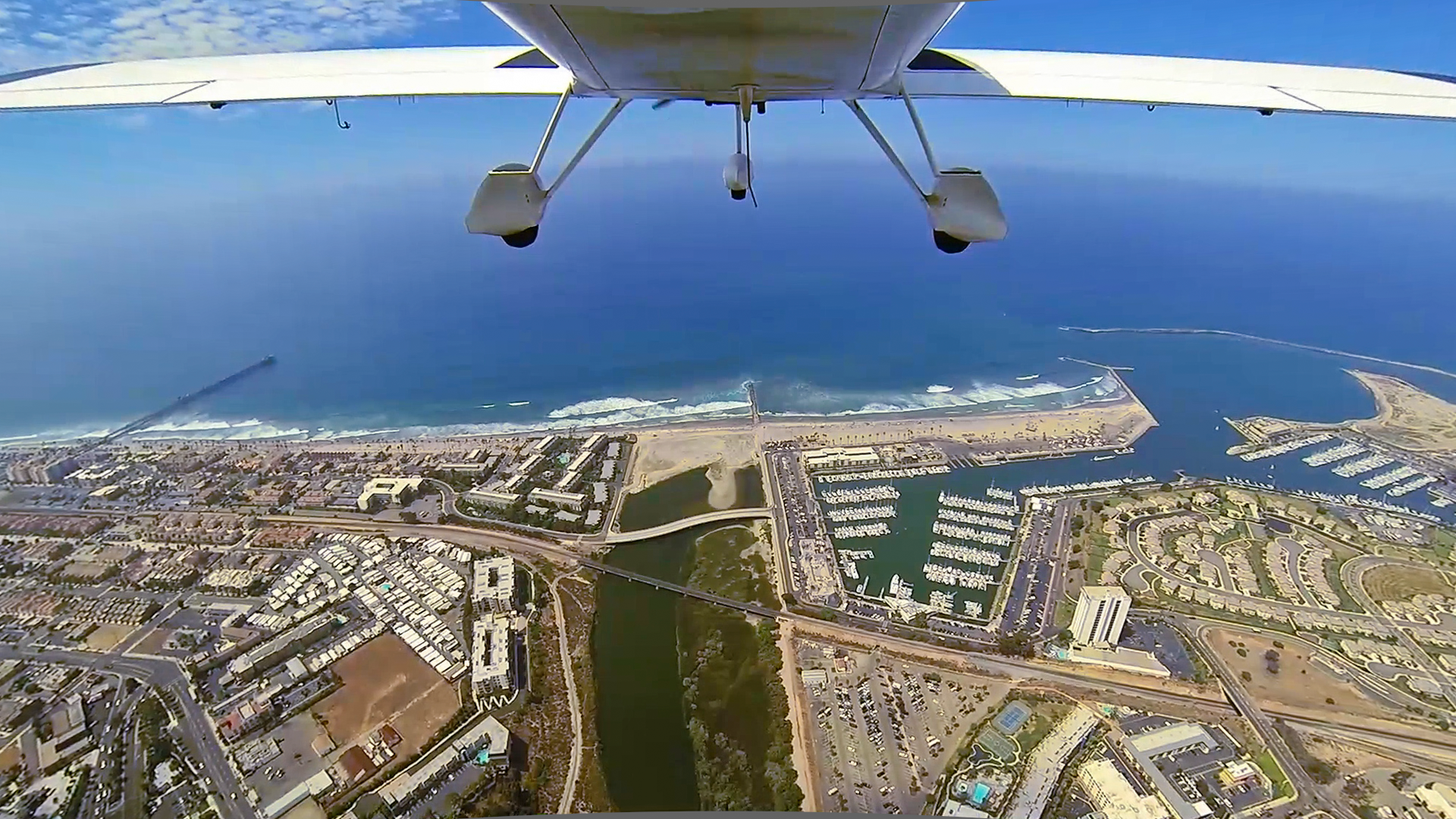 Oceanside Airport aerial view